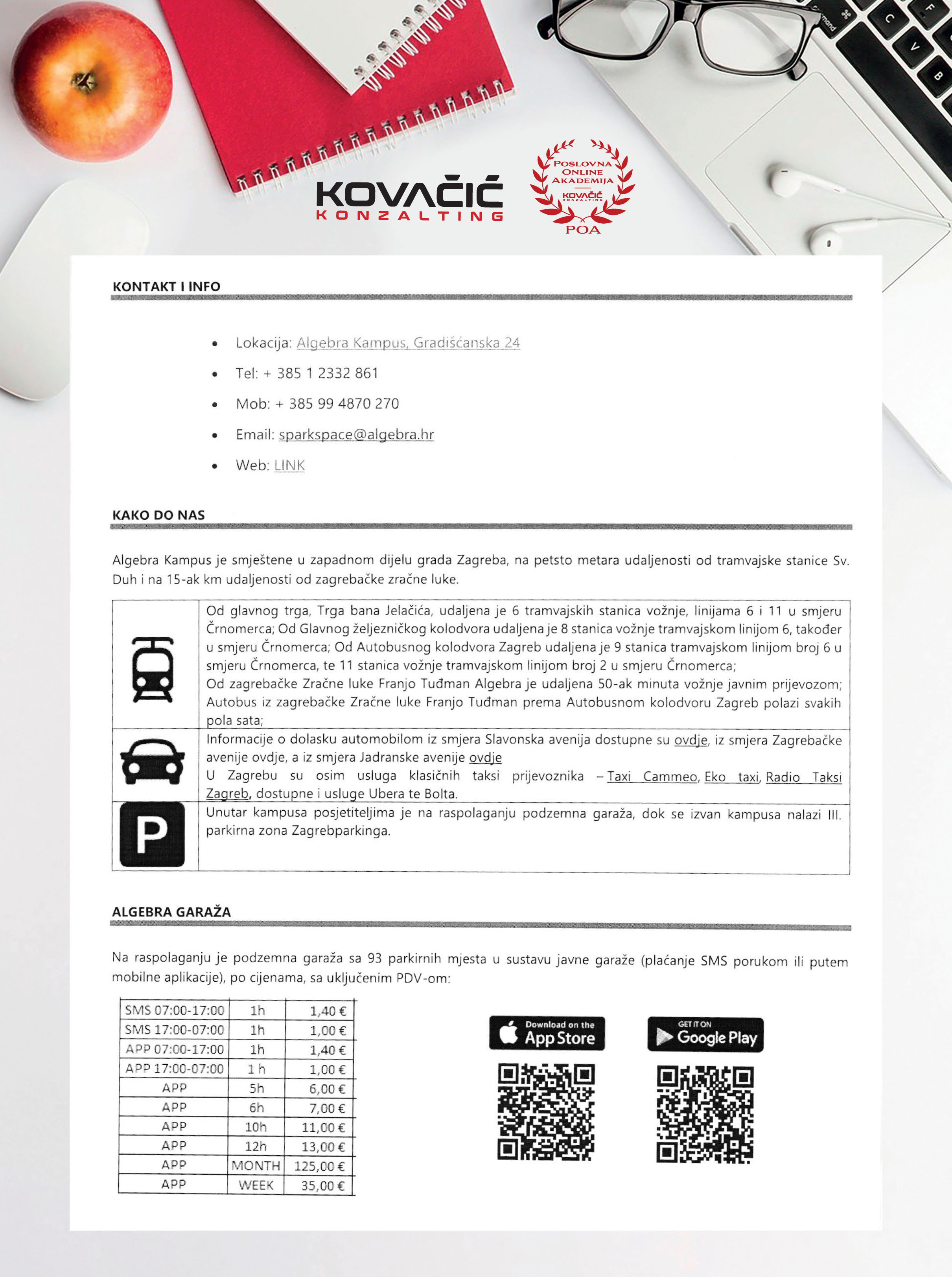 Kovačić konzalting 2024 Letak 205x275mm Kovačić POA predavanja Zagreb zima 2024 2